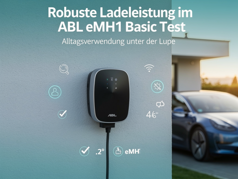 Robuste Ladeleistung der ABL eMH1 Basic Wallbox im Alltagstest