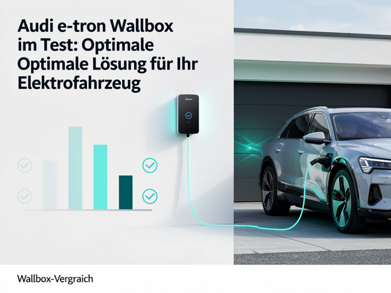 Audi e-tron Wallbox im Test: Optimale Lösung für Ihr Elektrofahrzeug Audi e-tron Wallbox im Test für effizientes Laden von Elektrofahrzeugen