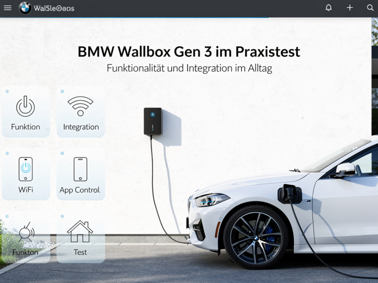BMW Wallbox Gen 3 im Test: Funktionalität und Integration für Elektrofahrzeuge