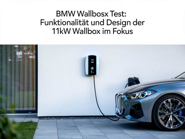 BMW Wallbox Test: Funktionalität und Design der 11kW Wallbox im Fokus BMW Wallbox Test: funktionale und designorientierte 11kW Ladestation für Zuhause