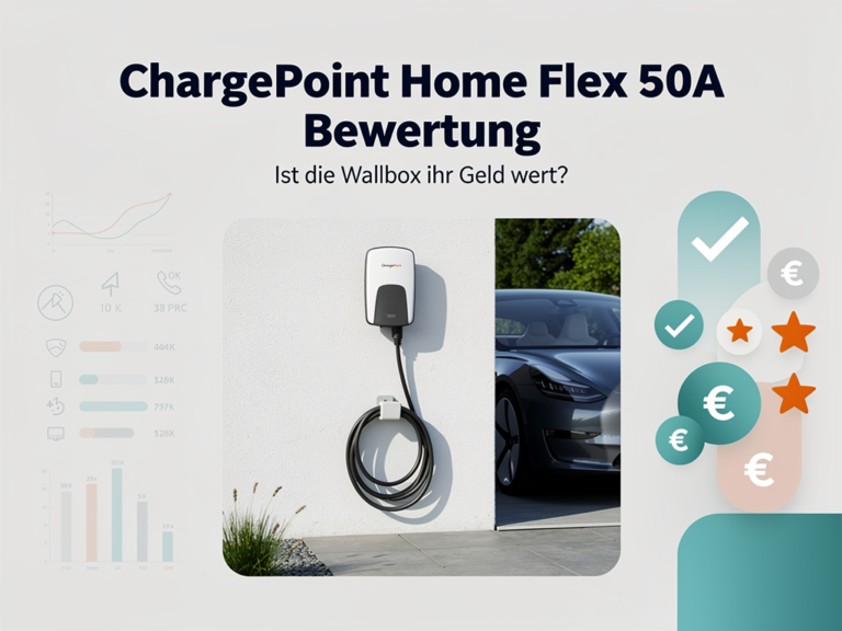 ChargePoint Home Flex 50A Bewertung: Wallbox für E-Autos im Test