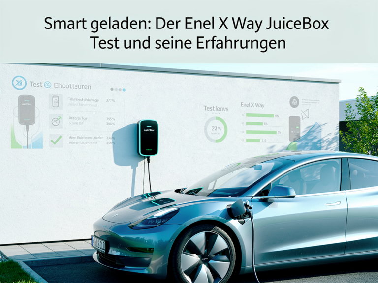 Testbericht zur Enel X Way JuiceBox mit Erfahrungswerten zur Ladeleistung