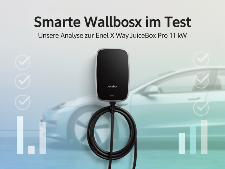 Smarte Wallbox im Test: Unsere Analyse zur Enel X Way JuiceBox Pro 11kW Enel X Way JuiceBox Test: Wallbox Pro 11kW im Praxistest mit Vorteilen und Nachteilen