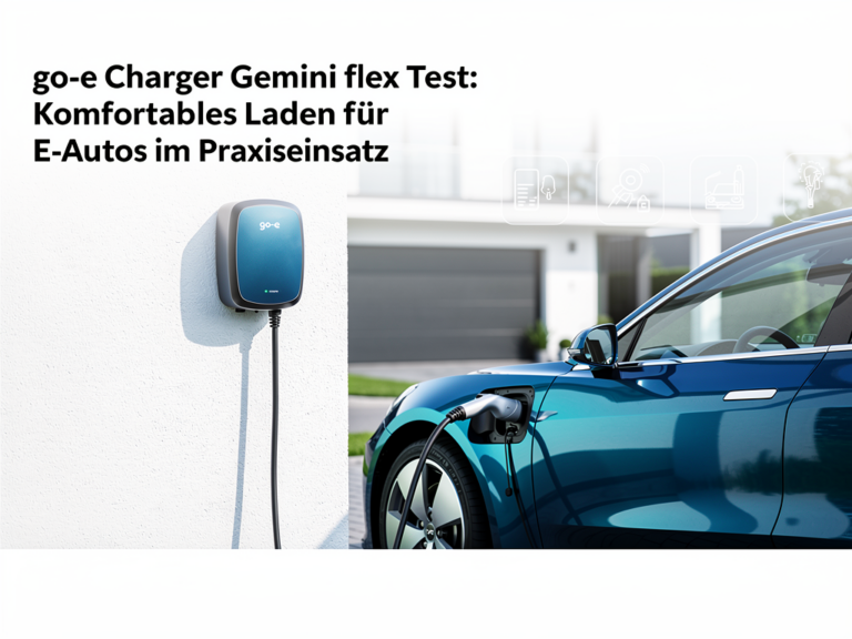 go-e Charger Gemini flex Test: Komfortables Laden für E-Autos im Praxiseinsatz go-e Charger Gemini flex Test mit 11 kW für flexibles Laden von E-Autos