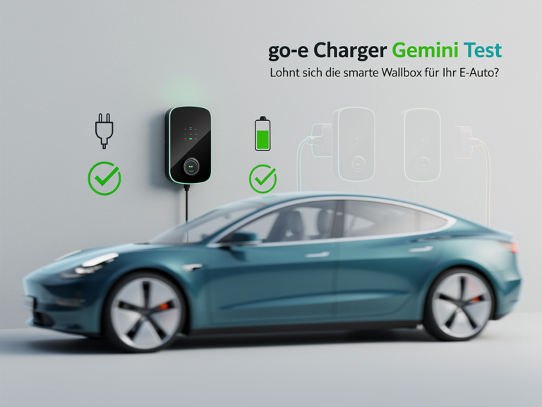 go-e Charger Gemini Test: smarte Wallbox für E-Autos im Überblick