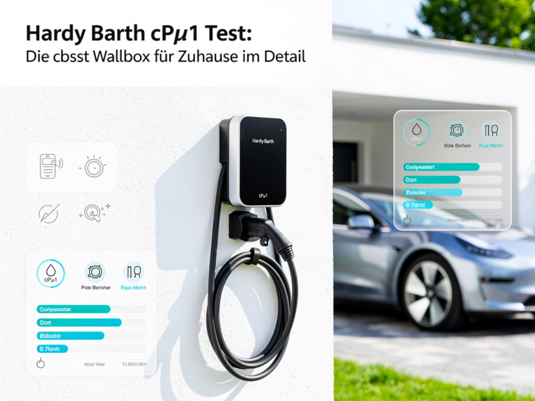 Hardy Barth cPµ1 Test robuste Wallbox für Zuhause mit hoher Ladeeffizienz