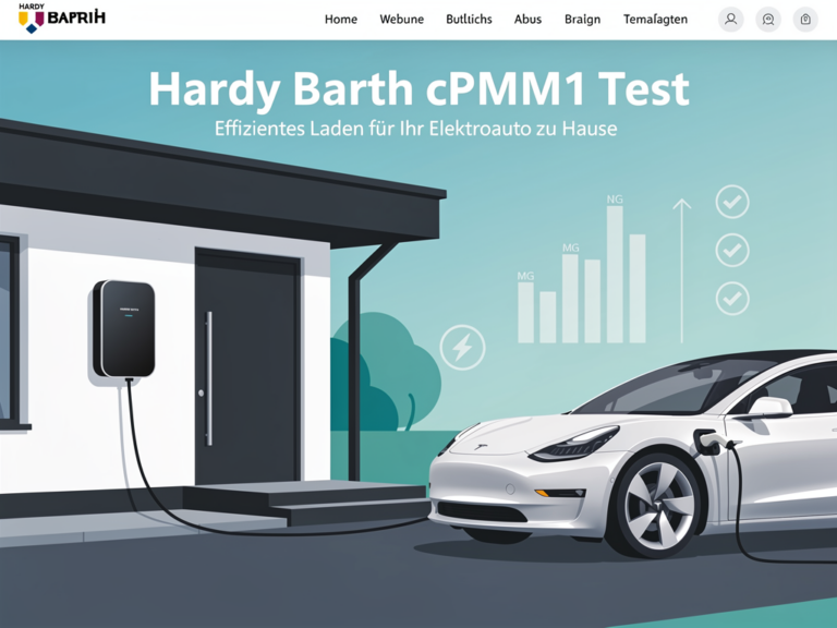Hardy Barth cPMM1 Test zur effizienten Wallbox für Elektroautos zu Hause