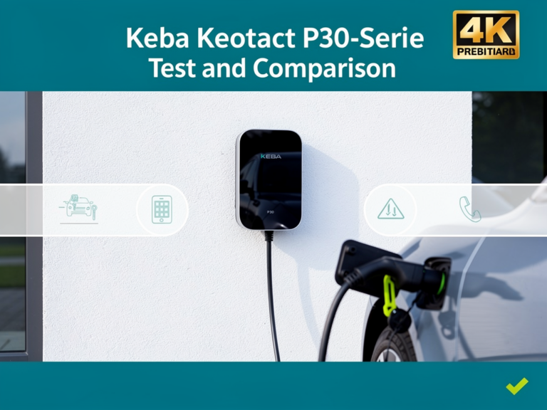 Keba KeContact P30 C-Serie Test: So schneidet die High-End Wallbox ab Keba KeContact P30 C-Serie Testbericht zur High-End Wallbox für E-Autos