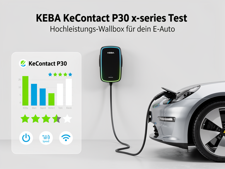 KEBA KeContact P30 x-series Test: leistungsstarke Wallbox für E-Autos