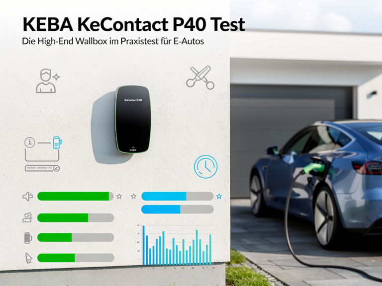 KEBA KeContact P40 Test: Die High-End Wallbox im Praxistest für E-Autos KEBA KeContact P40 Wallbox im Praxistest für hohe Ladeleistungen und Benutzerfreundlichkeit