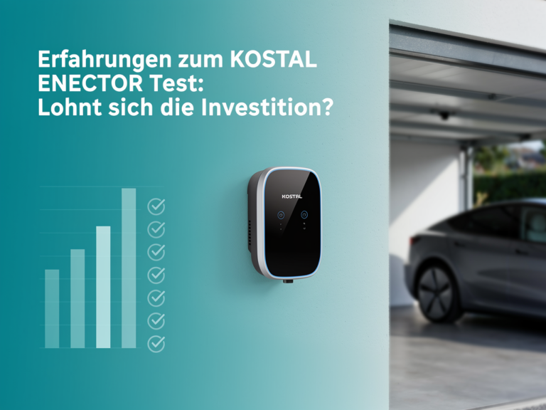 KOSTAL ENECTOR Testbericht über Effizienz und Nutzererfahrungen zur Wallbox
