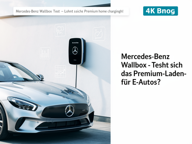 Mercedes-Benz Wallbox Test mit Hoher Ladeleistung und elegantem Design
