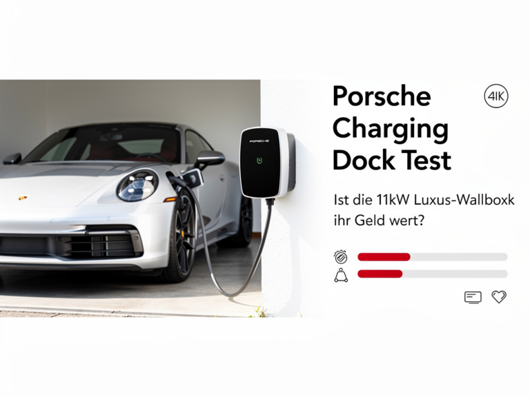 Porsche Charging Dock Test: Ist die 11kW Luxus-Wallbox ihr Geld wert? Porsche Charging Dock Test der 11kW Wallbox für Elektrofahrzeuge