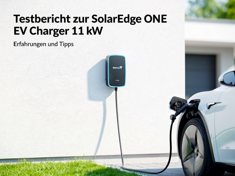 Testbericht zum SolarEdge ONE EV Charger 11 kW mit Erfahrungen und Tipps
