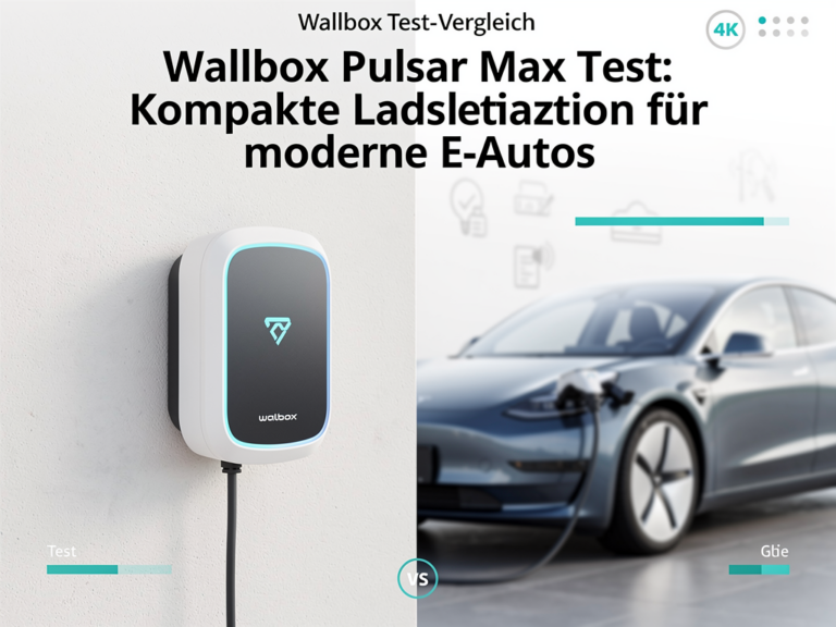 Wallbox Pulsar Max Test: Kompakte und leistungsstarke Ladestation für E-Autos