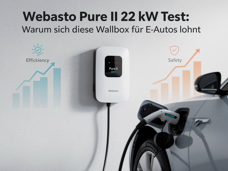 Webasto Pure II 22 kW Wallbox für effizientes Laden von E-Autos im Test