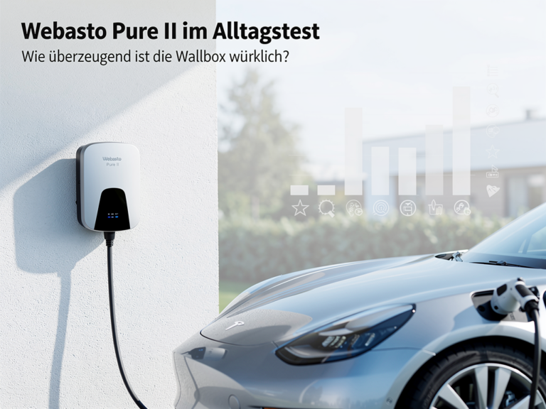 Webasto Pure II im Alltagstest: So überzeugend ist die Wallbox wirklich Webasto Pure II im Alltagstest: Benutzerfreundliche Wallbox für Elektroautos