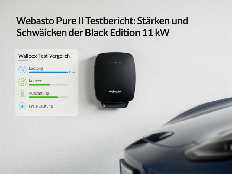 Webasto Pure II Test: Stärken und Schwächen der 11 kW Black Edition Wallbox