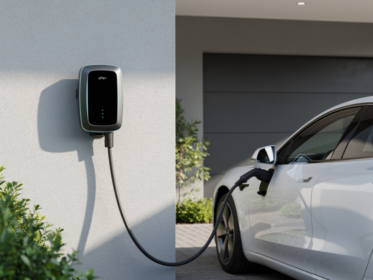 Alfen Eve Single Pro-line 11kW Wallbox im Praxistest mit Farbdisplay und RFID