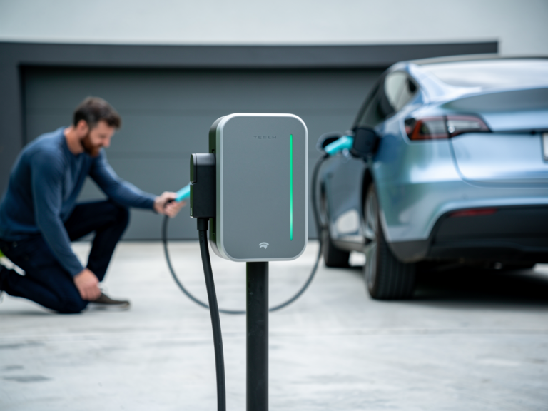 Kompakte mobile Wallbox Ammper eMH1 Basic im Praxischeck für Elektrofahrzeuge