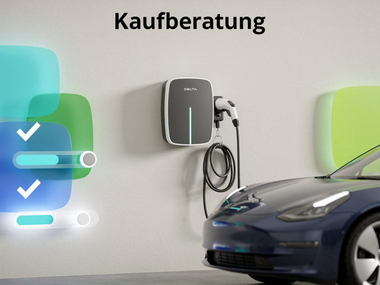 Delta AC MAX Basic 22kW Wandladestation für Elektroautos kompakt und leistungsstark