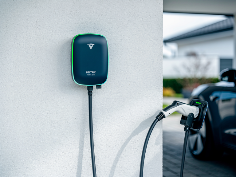 Robuste Wallbox im Fokus Deltrix Active 22kW Test und Praxiseindruck Deltrix Active 22kW Wallbox mit robustem Gehäuse und sicherer Ladeleistung