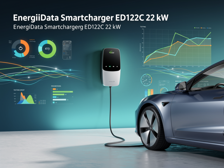 Warum der EnergiData Smartcharger ED122C 22 kW Test bei der Kaufentscheidung hilft EnergiData Smartcharger ED122C 22 kW Wallbox im Test für Kaufberatung