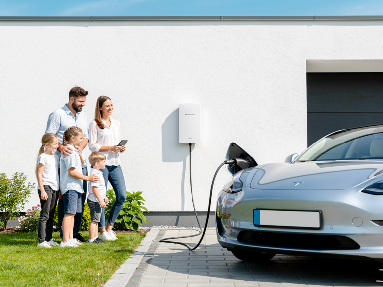 Keba KeContact P30 c-series 11 kW Wallbox im Alltagstest für Familien mit Elektroautos