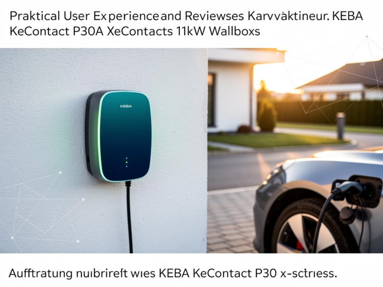KEBA KeContact P30 x-series 11kW Wallbox im Praxistest mit Nutzerbewertung