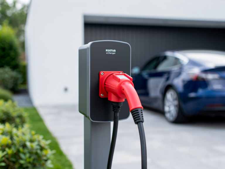 Kostar eCharger CEE 32A robustes Outdoor-Ladekabel für Elektrofahrzeuge