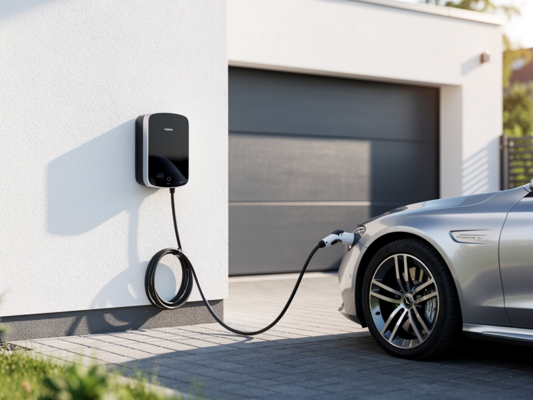 Mercedes Wallbox mobil im Test robuste mobile Ladestation für zuhause und unterwegs