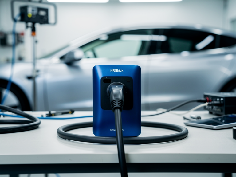 NRGkick 32A mobile Ladestation für Elektroautos mit 22 kW Ladeleistung