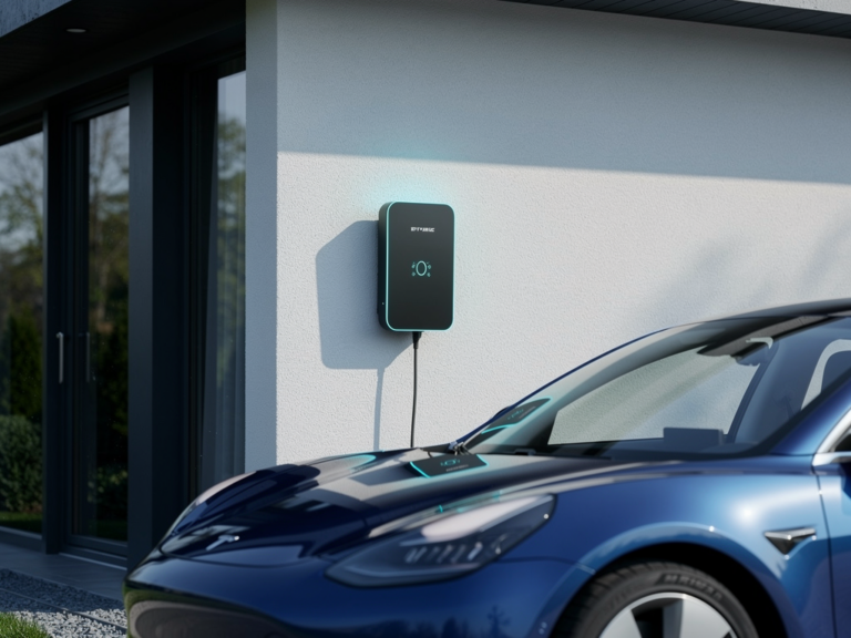 Smart EV-Charger EVEC 22 kW Test im Alltag überzeugende App-Steuerung erleben Smart EV-Charger EVEC 22 kW Wallbox mit Smartphone-App im Alltagstest