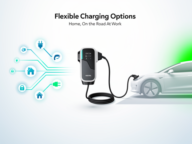 Flexible Ladeoptionen im Vestel EVC04 Mobile Charger 11kW Test entdeckt Vestel EVC04 Mobile Charger 11kW flexible Ladeoptionen und einfache Installation im Test