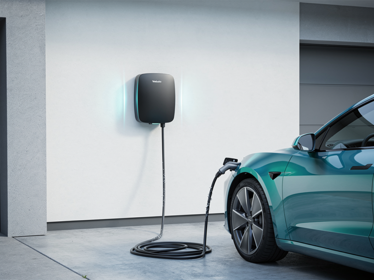 Webasto Pure II 11kW Wallbox in schlankem Design und robustem Gehäuse