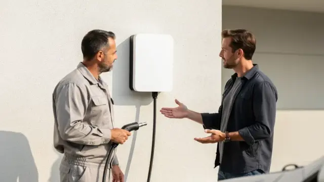 Installation einer 11 kW Wallbox für schnelles und effizientes Laden von Elektrofahrzeugen
