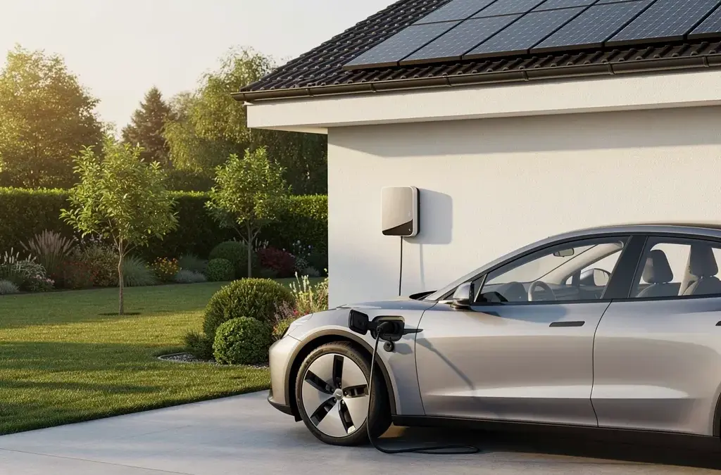 Heimenergiemanagement Wallbox zur optimalen Nutzung erneuerbarer Energien zuhause