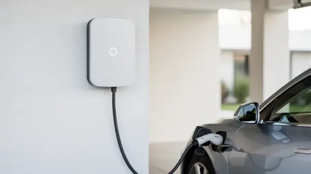 Intelligente Wallbox optimiert Lastmanagement für effizientes Laden von E-Autos