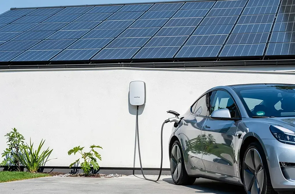Solaredge Wallbox zum nachhaltigen Laden von Elektrofahrzeugen mit Solarstrom