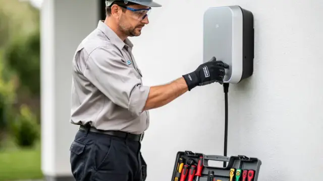 Wallbox Anschluss: Sichere Installation mit qualifiziertem Elektriker und Normen beachten