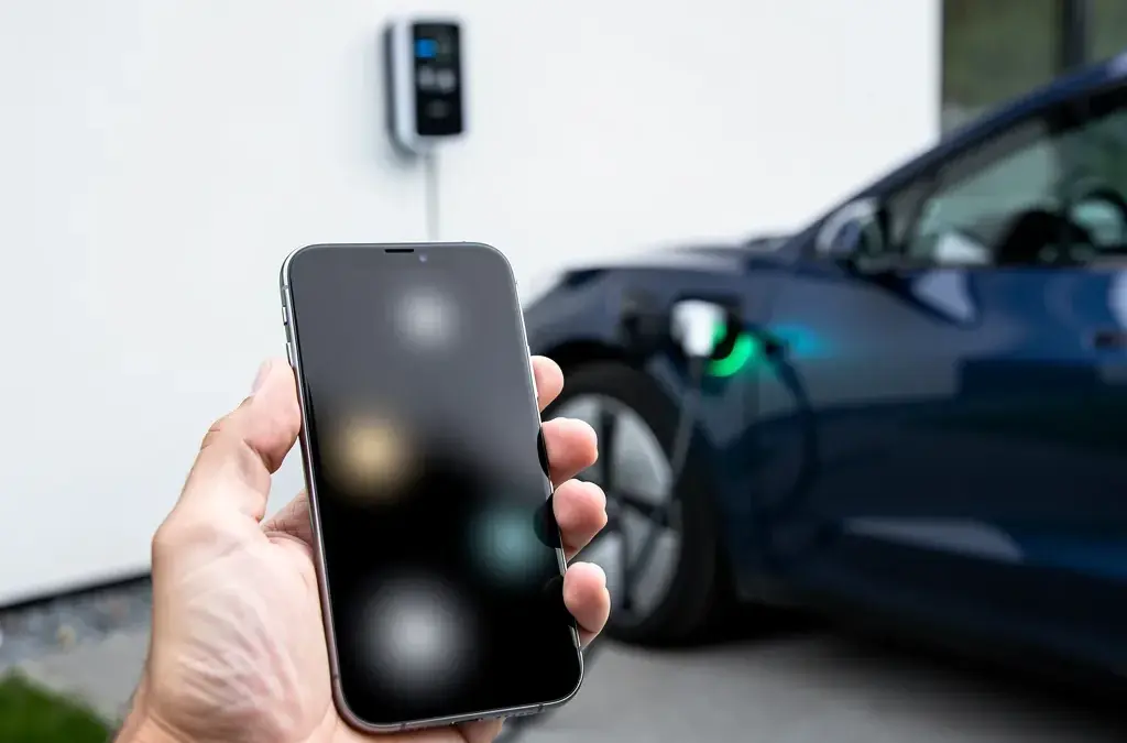 Echtzeitüberwachung und Steuerung der Wallbox App für Elektrofahrzeuge