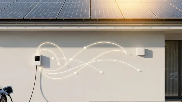 Wallbox heimnetzwerk integration für optimales Überschussladen von Solarstrom