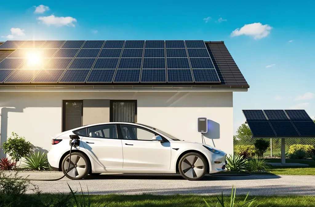 Wallbox pv smart zur effizienten Nutzung von überschüssigem Solarstrom beim Laden