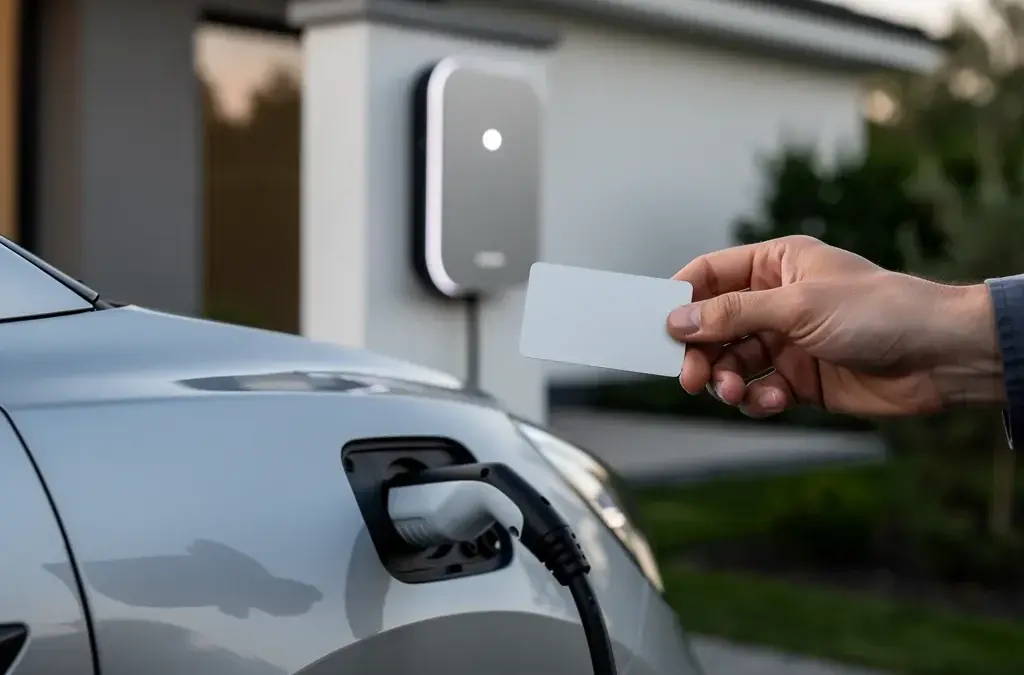 Wallbox mit RFID-Schutz zur Vermeidung von unbefugtem Zugriff im Alltag