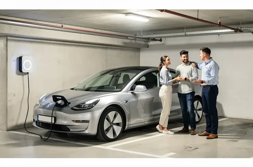 Wallbox-Installation in einer Tiefgarage für Mietwohnungen Tipps und Vorschriften