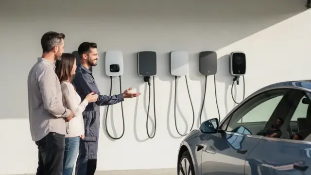 Übersicht der verschiedenen Wallbox Typen für Elektrofahrzeuge Ladeleistung und Anschlussarten